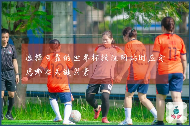 选择可靠的世界杯投注网站时应考虑哪些关键因素