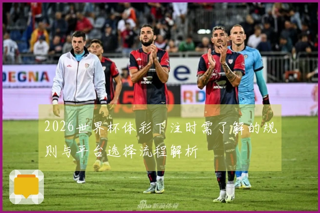 2026世界杯体彩下注时需了解的规则与平台选择流程解析