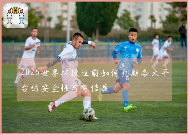 2026世界杯投注前如何判断各大平台的安全性与可信度
